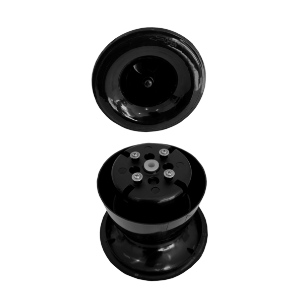 Cabezal con sistema antipinchazo